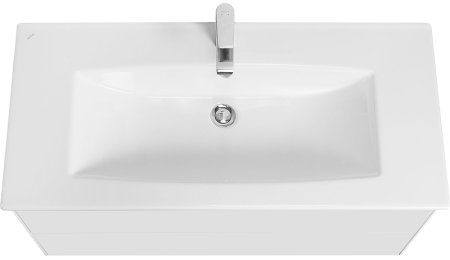 Тумба под раковину Aquaton Сохо 100 1A258201AJ010 подвесная Белая глянцевая 