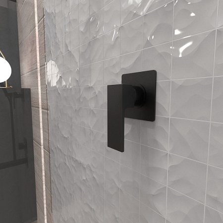 Смеситель для душа Paini Dax-R 84PZ690R Черный матовый 