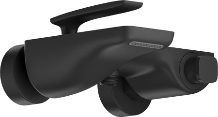 Смеситель Timo Helmi 4024/03Y для ванны с душем, черный 