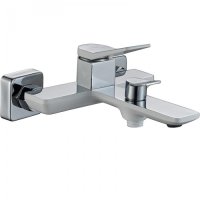 Cмеситель для ванны HANSEN H30099F Белый/Хром