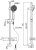 Душевой гарнитур Paini Magia 50CR124/P19 Хром 