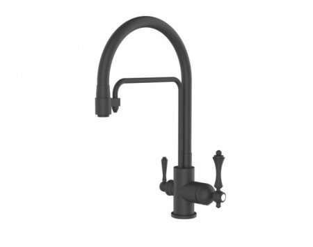 Cмеситель для кухни под фильтр GANZER SILESTIS GZ77025-CC Черный 