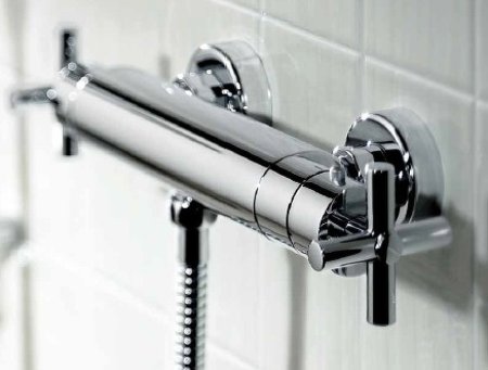 Смеситель для душа Roca Loft 5A1343C00 с термостатом Хром 