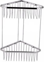 Полка Aquanet 8191 двойная угловая