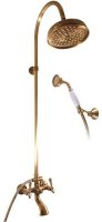 Душевая система Rav Slezak Morava retro MK459.5/3SM Бронза