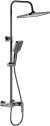 Душевая система BELZ B24678-3, оружейная сталь 