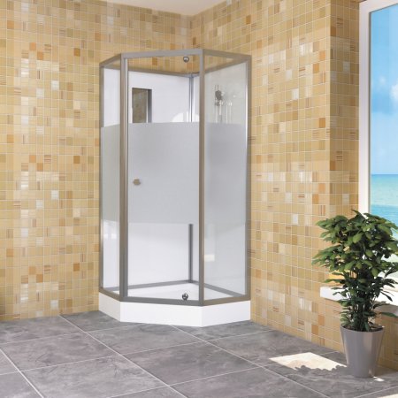 Душевая кабина RGW Andaman OLB-214 80 см, профиль хром 