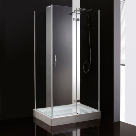 Душевой уголок Cezares Bergamo AH1 90/80 C Cr R 