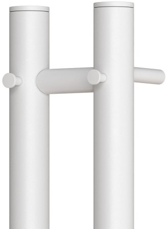 Электрический полотенцесушитель Point Деметра PN12812W П3 80x1200 диммер справа Белый 