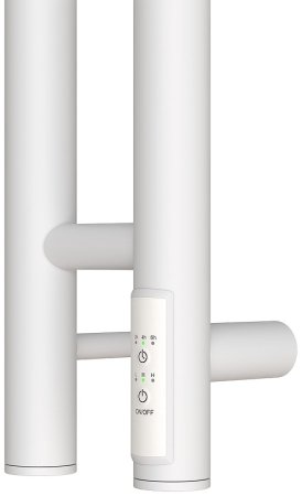 Электрический полотенцесушитель Point Деметра PN12812W П3 80x1200 диммер справа Белый 