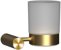 Стакан для ванной Raiber RPG-80007, матовое золото