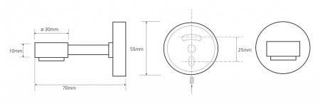 Мыльница Bemeta Omega 104108202 