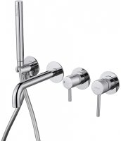 Смеситель для ванны Abber Wasser Kreis AF8130 Хром