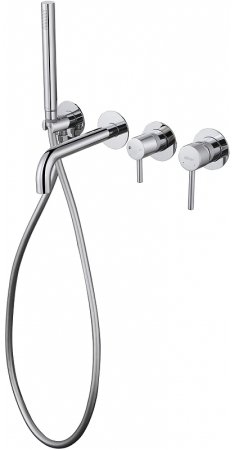 Смеситель для ванны Abber Wasser Kreis AF8130 Хром 