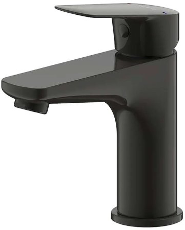 Смеситель для раковины Bravat Rhein F1429564BW-9-ENG, черный 