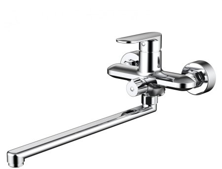 Смеситель для ванны Bravat OPAL F6125183CP-02L-RUS, хром 
