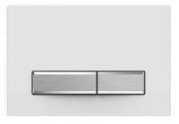 Кнопка смыва Акватек Slim KDI-0000022 белая глянцевая