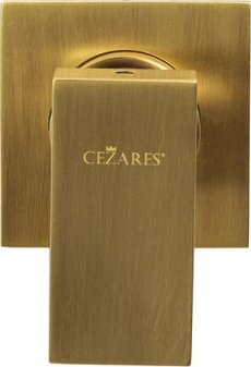 Смеситель Cezares Unika DIM-02 С ВНУТРЕННЕЙ ЧАСТЬЮ, для душа, бронза 
