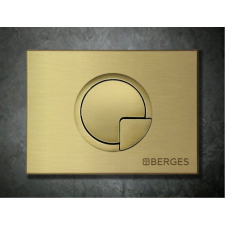Кнопка смыва Berges Novum R8 бронза 