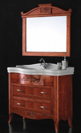 Зеркало BelBagno Abile ciliegio 