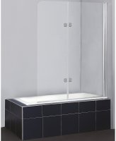 Шторка на ванну BelBagno Sela 120 SELA-V-21-120/140-C-Cr профиль Хром стекло прозрачное