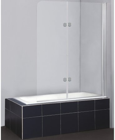 Шторка на ванну BelBagno Sela 120 SELA-V-21-120/140-C-Cr профиль Хром стекло прозрачное 