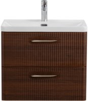 Тумба с раковиной BelBagno DUE-500-2C-SO-NOCE-P