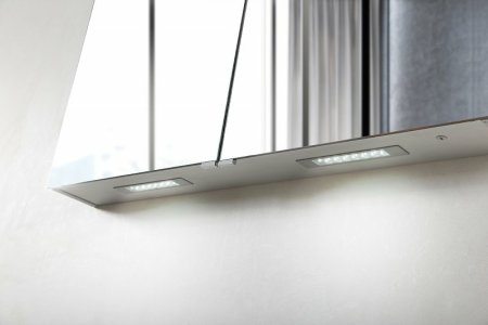 Зеркальный шкаф BelBagno SPC 90 SPC-2A-DL-BL-900 с подсветкой Белый 