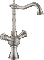 Смеситель для кухонной мойки Zorg Antic A 5004K-SL