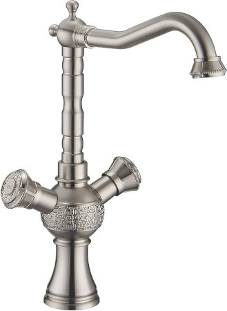Смеситель для кухонной мойки Zorg Antic A 5004K-SL 