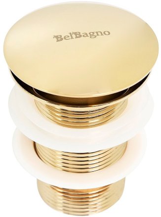 Донный клапан BelBagno BB-SC-ORO Сlick-Сlack Золото 