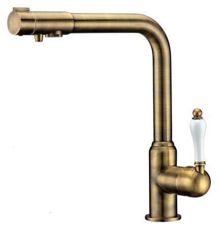 Смеситель для кухонной мойки Zorg Clean Water ZR 320 YF-50 BR 