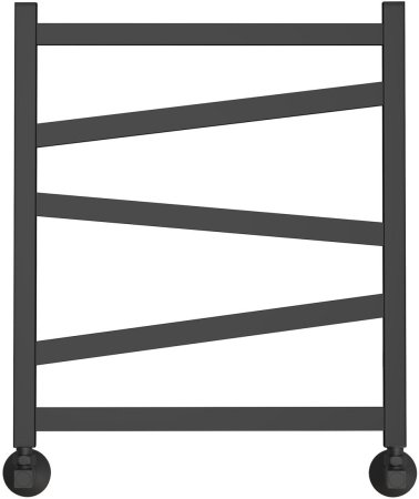Полотенцесушитель водяной Point Феникс PN15156B П5 500x600, черный 