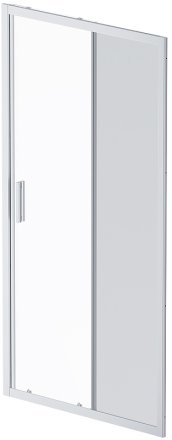 Душевая дверь AM.PM Gem Solo 110 W90G-110-1-195MG профиль Хром матовый стекло тонированное-прозрачное 