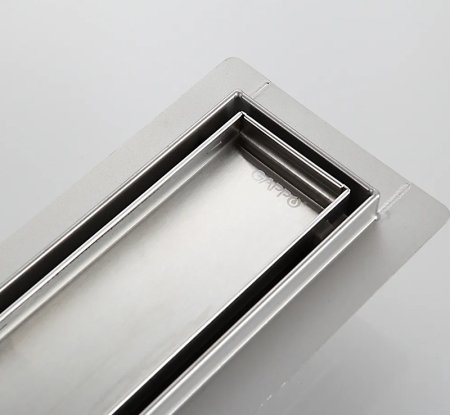 Душевой лоток Gappo G84007-4 с решеткой под плитку 