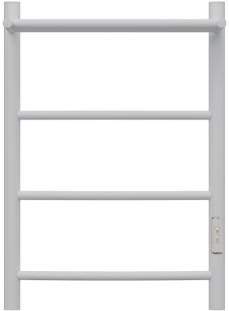 Полотенцесушитель электрический APEXTERMO Corona CR01164WM 600x400 с полкой, белый матовый 