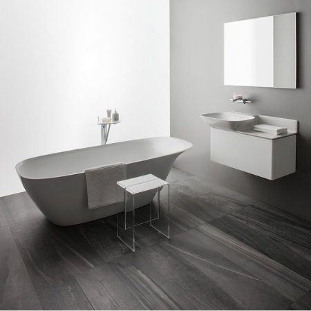 Ванна из искусственного камня Laufen Ino 180х80 2.3030.2.000.000.1 без гидромассажа 