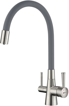 Смеситель Lemark для кухни  с подключением к фильтру с питьевой водой Comfort (LM3075BN) 