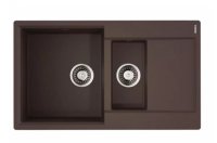 Мойка для кухни Omoikiri Daisen-86-2-DC 4993476 Тёмный шоколад
