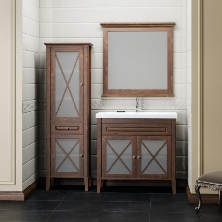 Зеркало Opadiris Палермо 90 Z0000008549 Светлый орех 