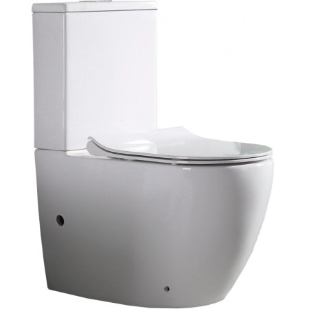 Унитаз компакт CeramaLux NS-2176 с бачком и сиденьем Микролифт 