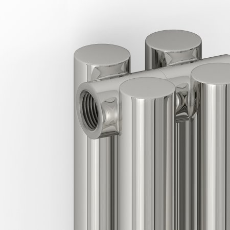 Стальной радиатор Сунержа Эстет-11 00-0302-1202 2 секции Хром 