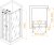 Душевой уголок RGW PA-144 (PA-104+Z-050-2+O-104) 600x800 