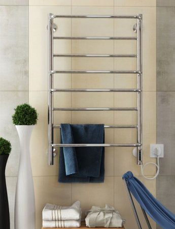 Электрический полотенцесушитель Terminus Евромикс П8 500x850 4660059580180 Хром 