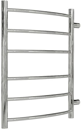 Водяной полотенцесушитель Terminus Классик П6 500x696 4670030726254 Хром с боковым подключением 