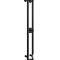 Полотенцесушитель электрический Двин X neo 180 см. чёрный матовый