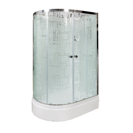 Душевая кабина Deto ЕМ2712 R N без крыши 