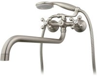 Смеситель для ванны Frap H19-5 F2619-5 универсальный Сатин