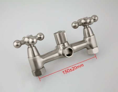 Смеситель для ванны Frap H19-5 F2619-5 универсальный Сатин 