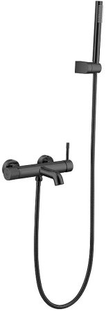 Смеситель для ванны Boheme Uno 463-SGM Shine Gun Metall 